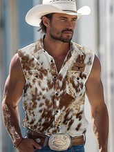 Weste im westlichen Stil der Männer